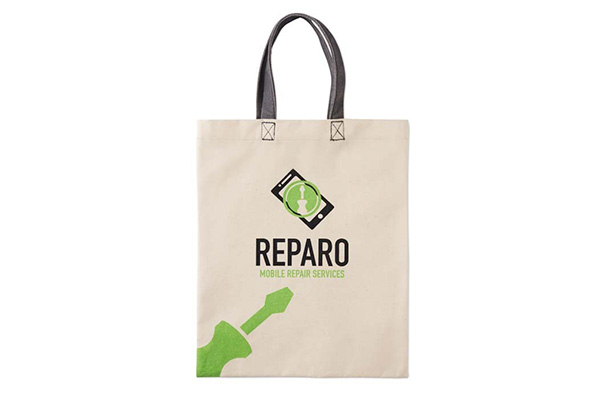 Mulepose med fuldt tilpasseligt tryk