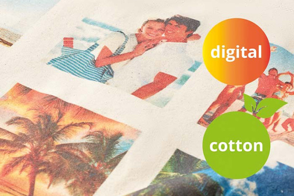 Fuldt tilpasset mulepose med tryk