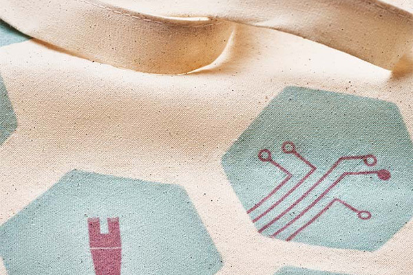 Fuldt tilpasset mulepose med tryk