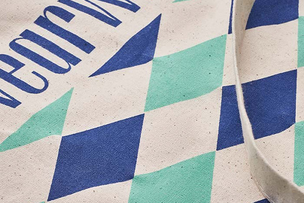 Fuldt tilpasset mulepose med tryk