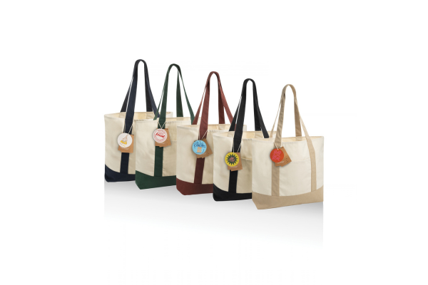 - Rummelig mulepose inspireret af den klassiske shopper