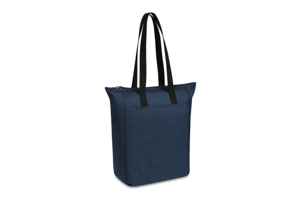 Mulepose i genanvendte plastflasker med logo